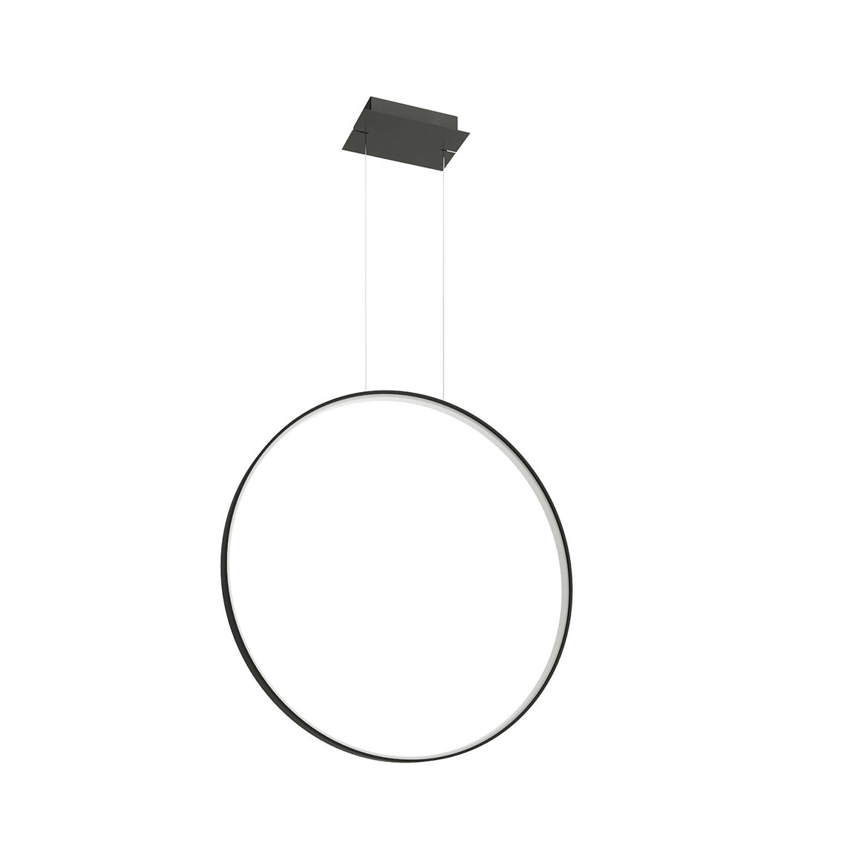 Lampe suspendue RIO 78 3000K Noir