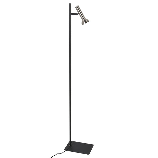 Stehlampe Kora silberfarben