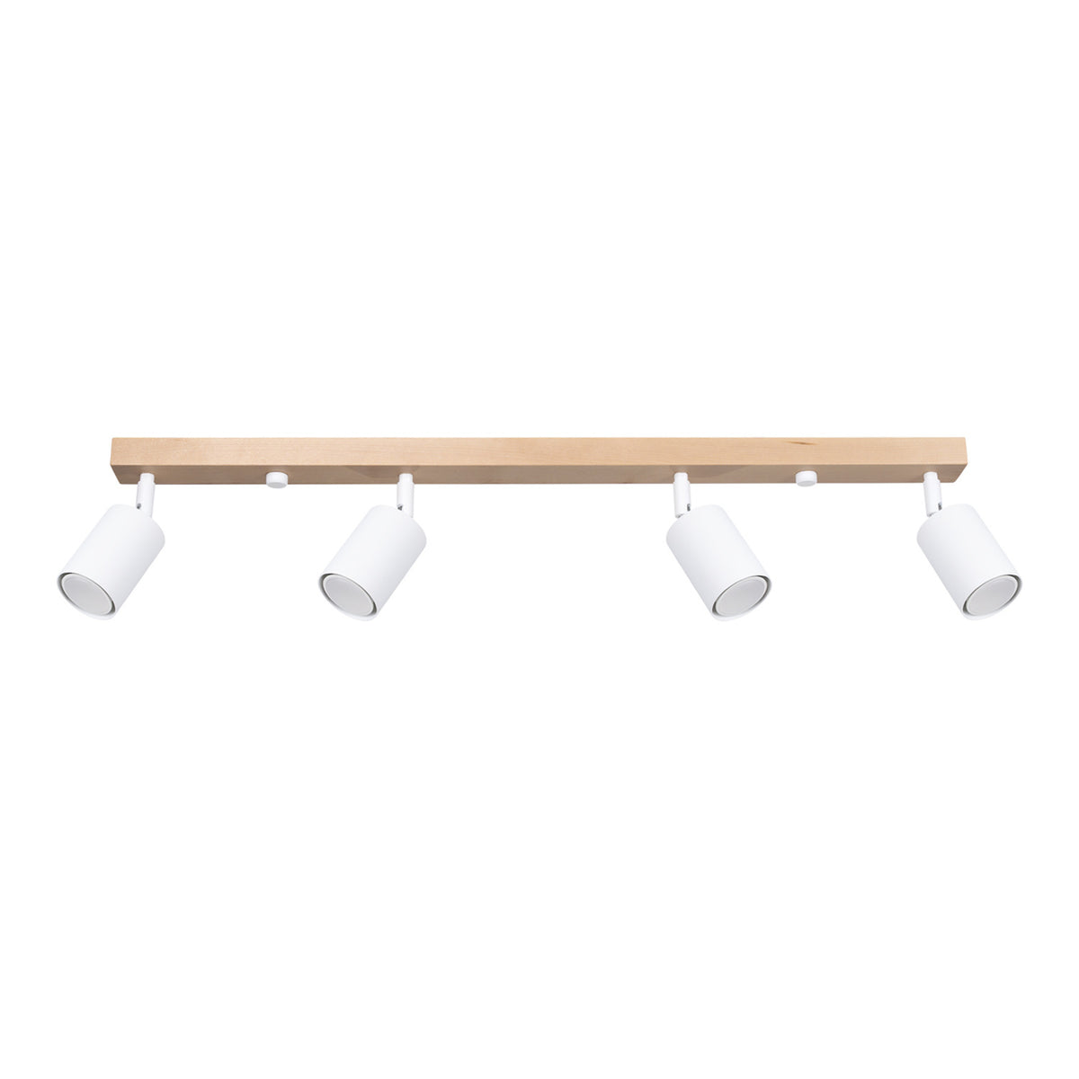 Plafonnier VERDO 4 Bois blanc