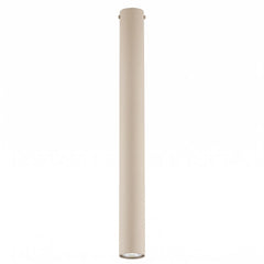 Plafonnier Tecno beige, P 60 cm