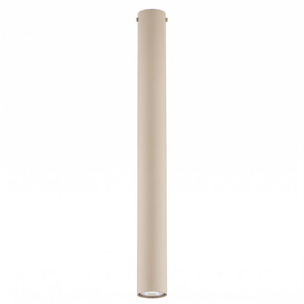 Plafonnier Tecno beige, P 60 cm