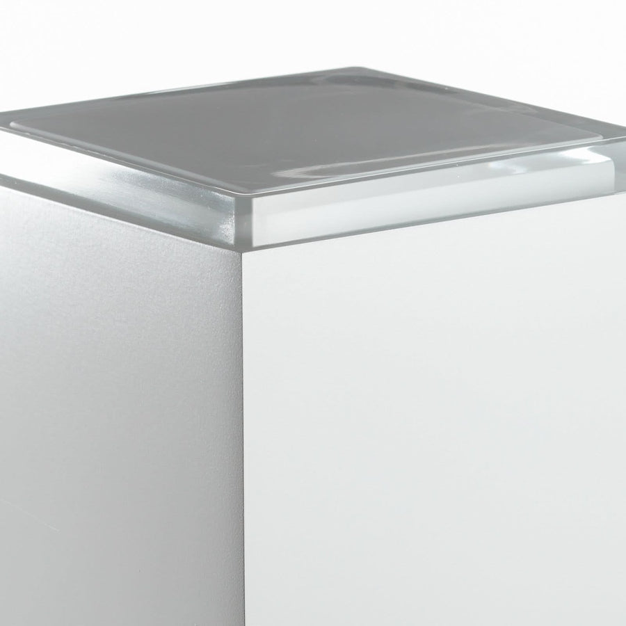 Applique murale LED 50064 3 000 en verre, blanc, hauteur 15,2 cm