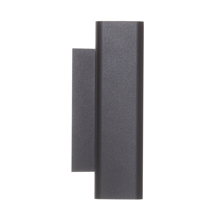 Applique murale LED Studio Line en aluminium, noir, hauteur 22 cm