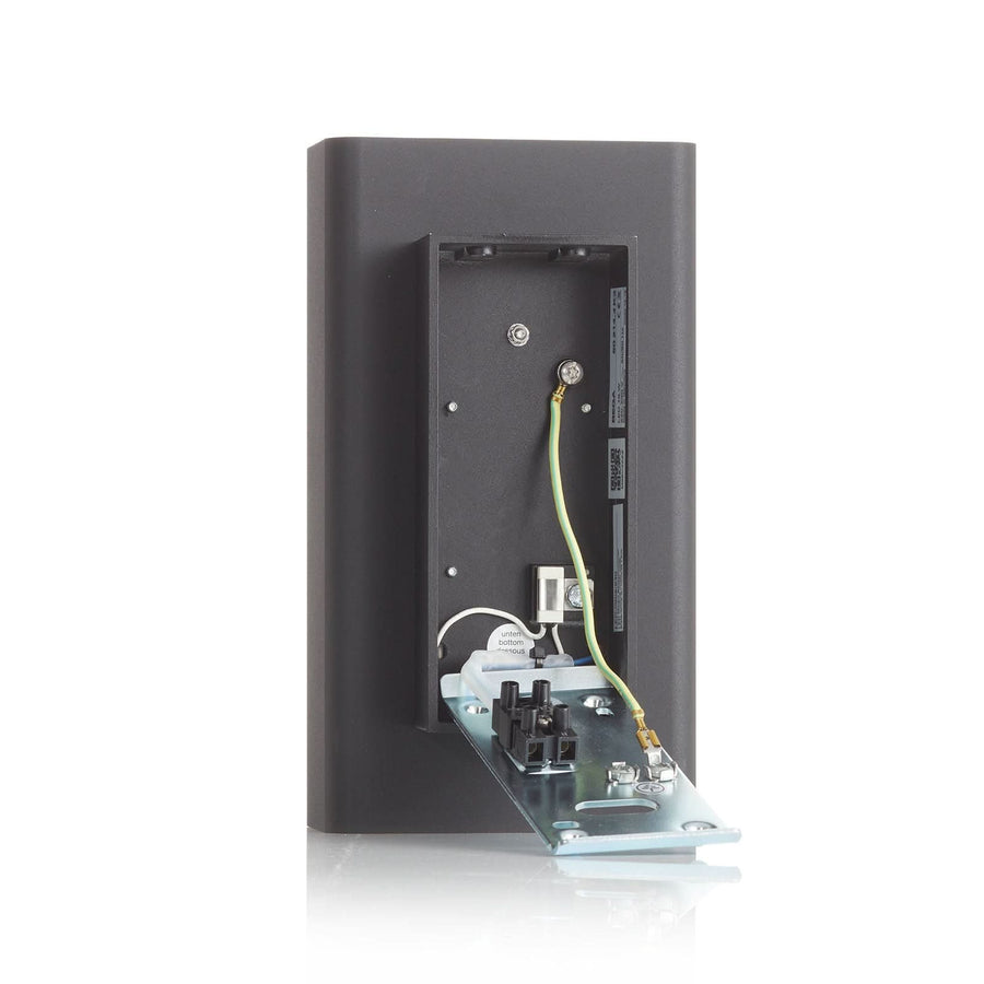 Applique murale LED Studio Line en aluminium, noir, hauteur 22 cm