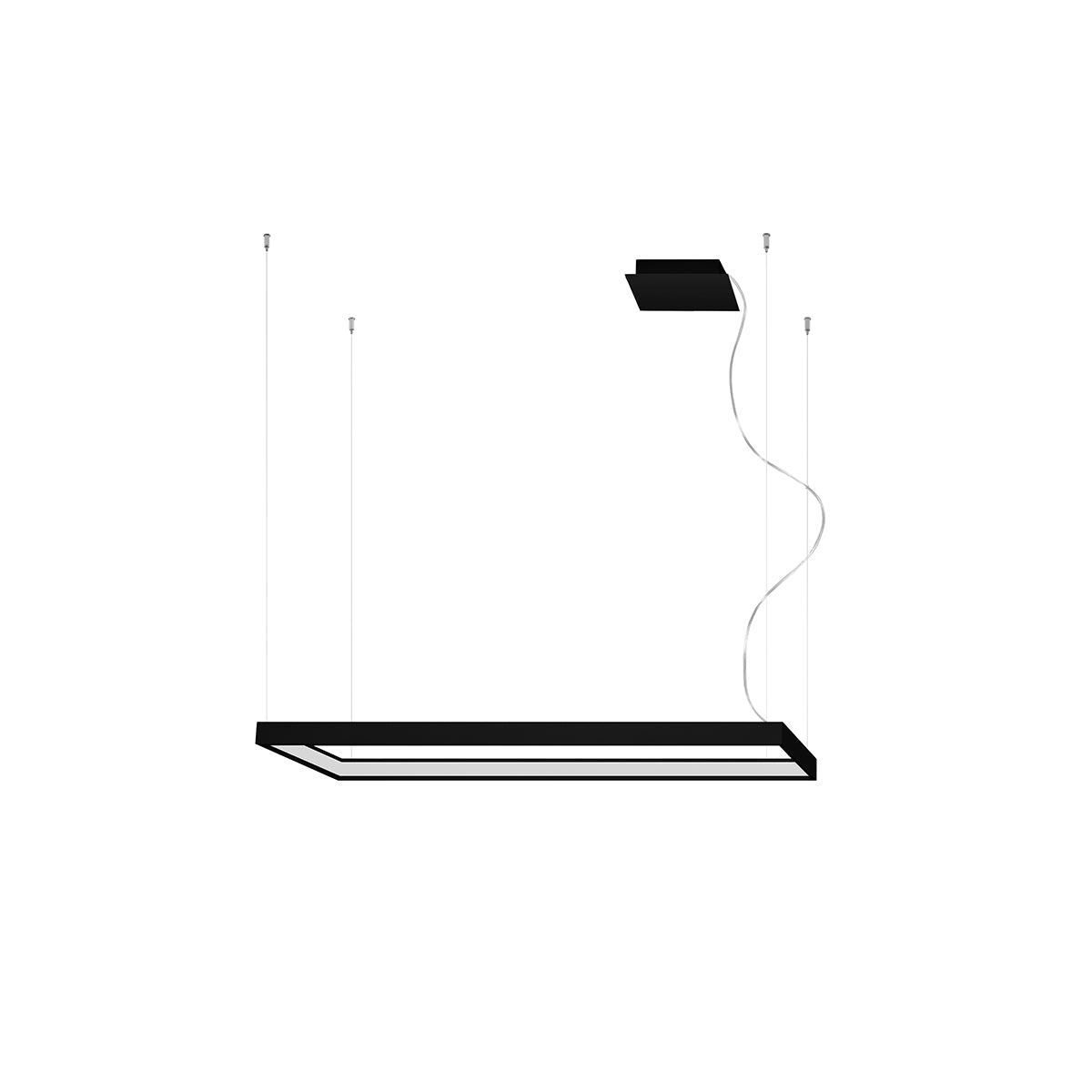 Lustre TUULA M 3000K Noir