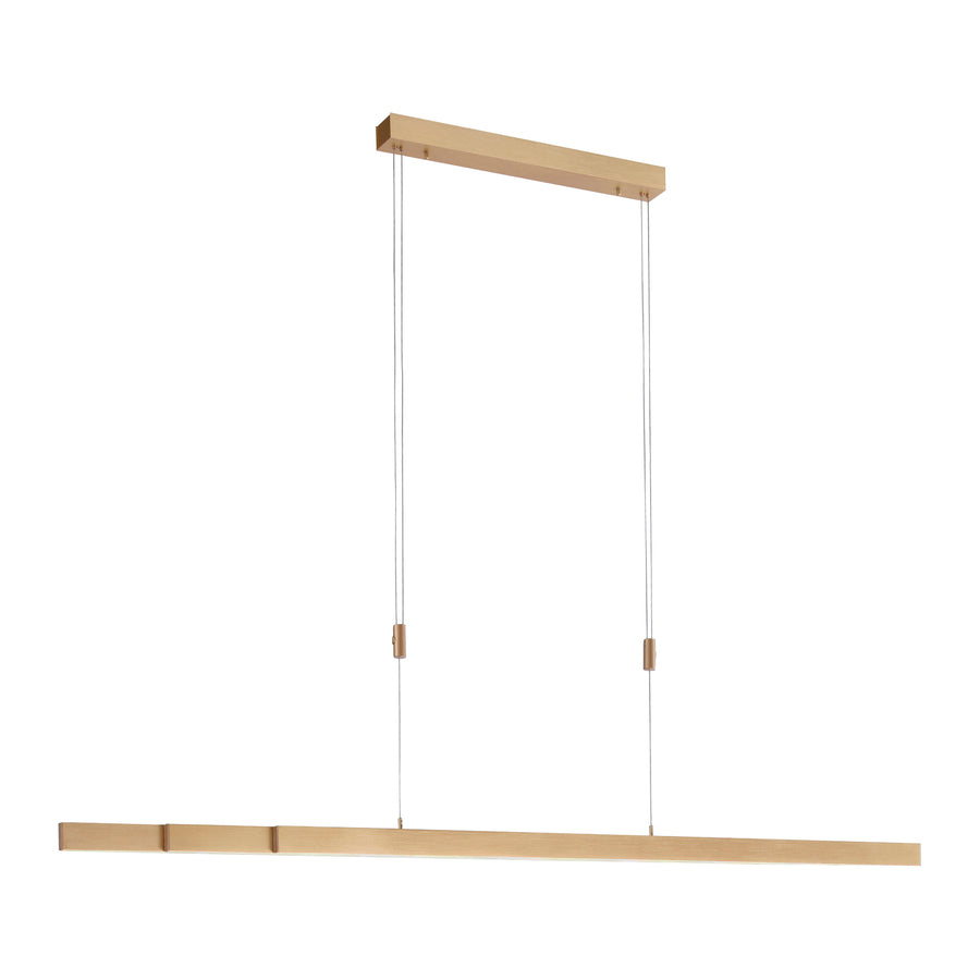 Suspension Adriana laiton mat