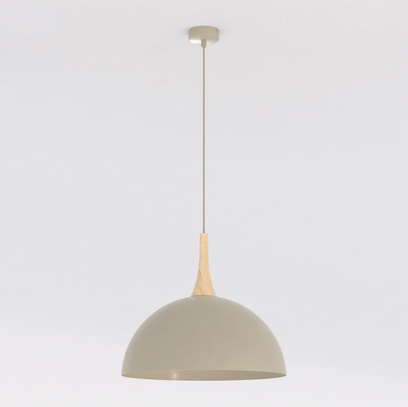 Suspension Nautica beige, bois, H 40 cm