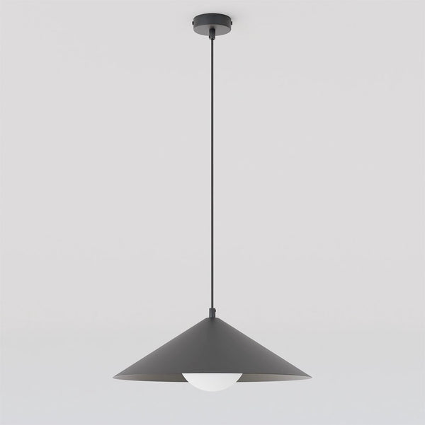 Suspension luminaire | Mono Noire H 40 cm