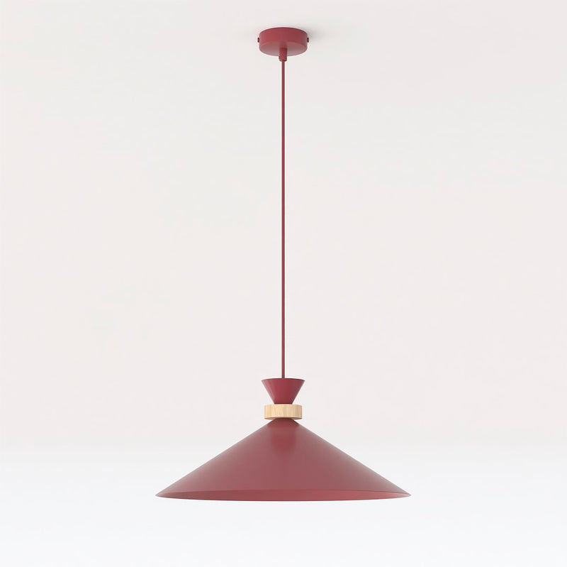 Suspension Olivo bordeaux, H 40 cm