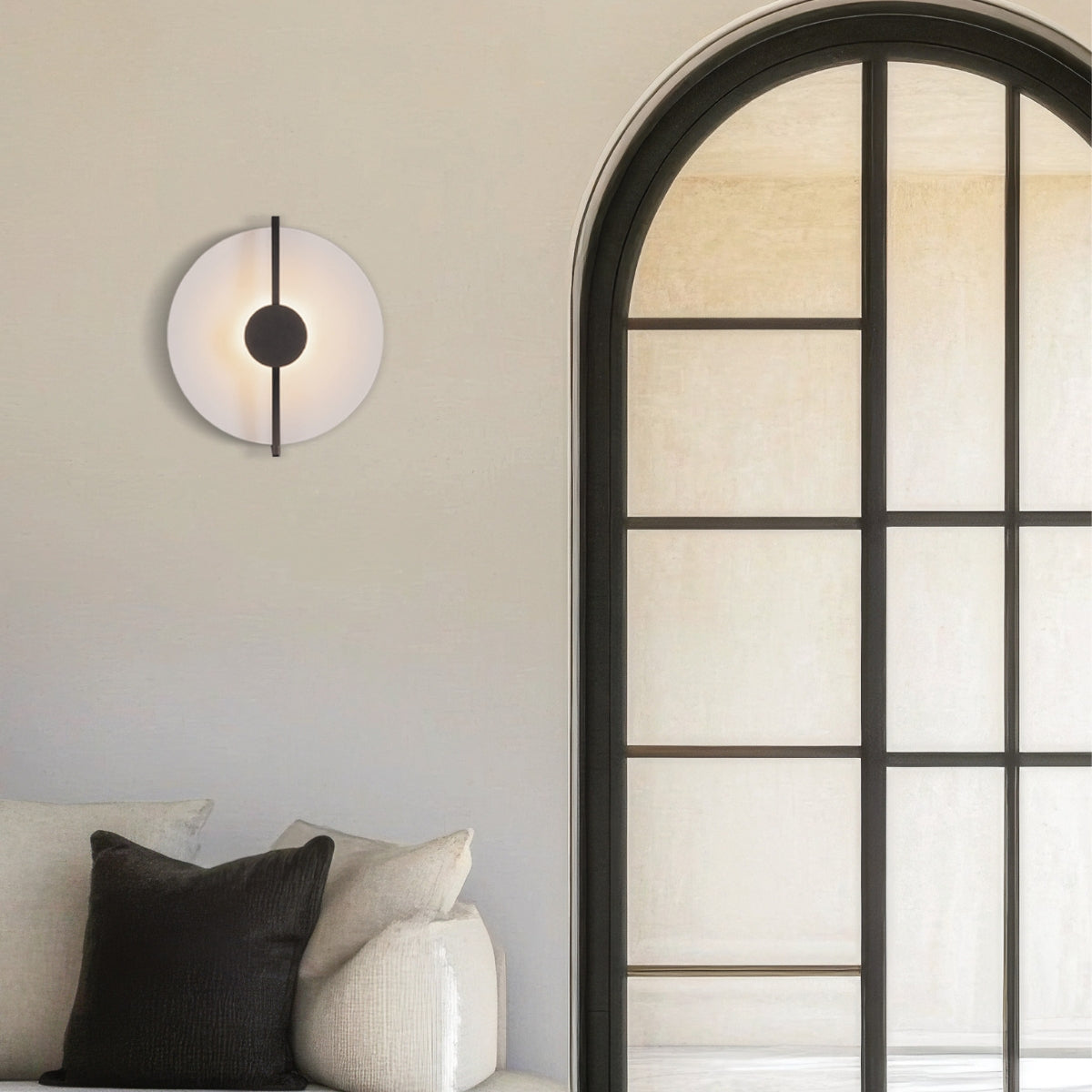 Applique ZAMBELIS D350 13W DESIGN Noir Sable 1910