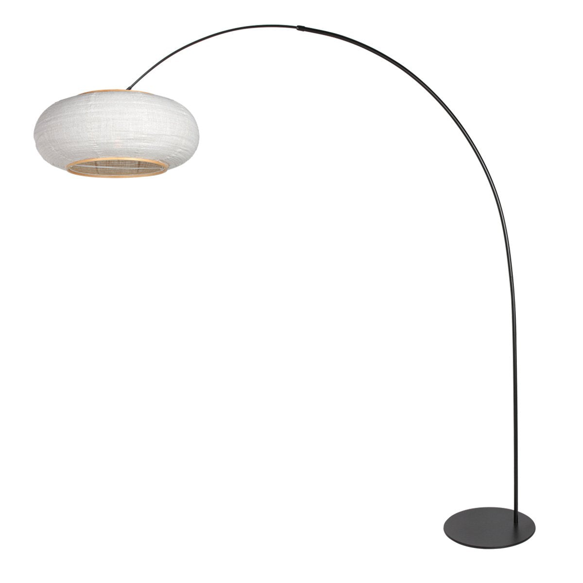 Lampadaire Anne-Curve noir