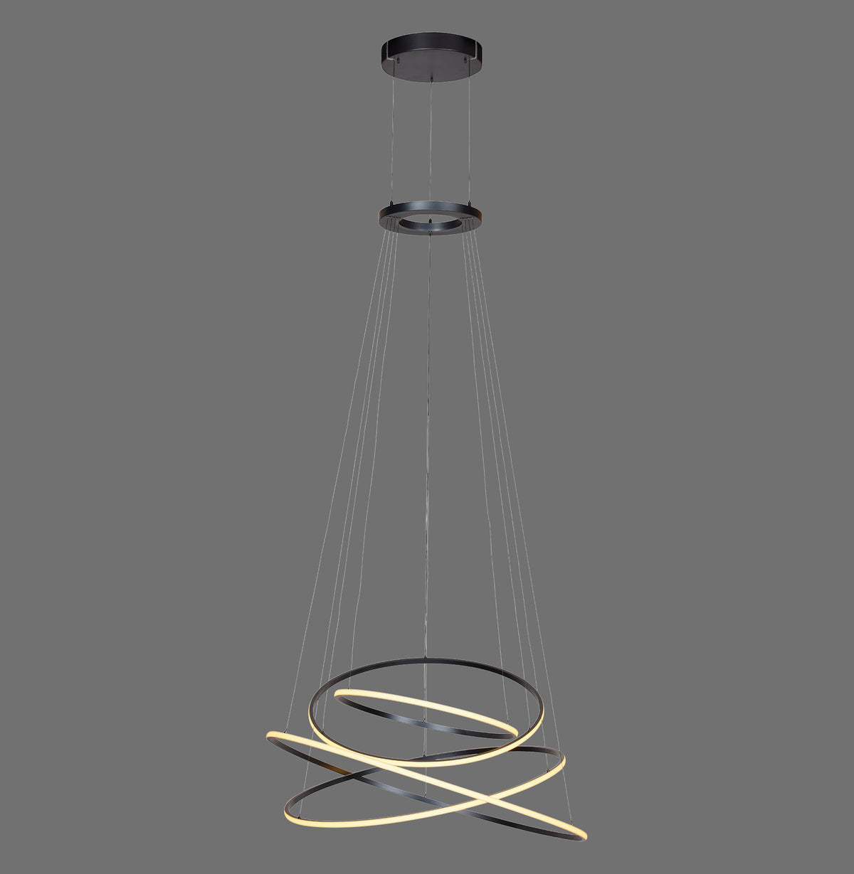 Suspension Pure E-Flying Rings grise