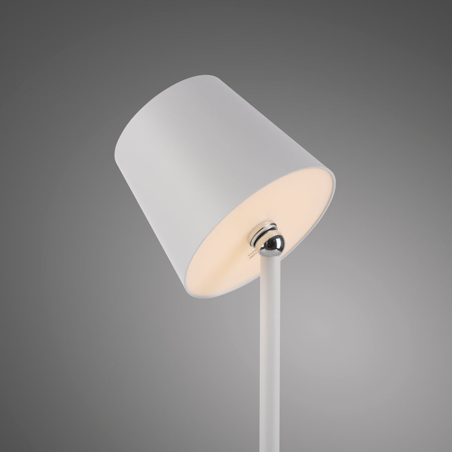 Lampe à poser Boteria blanche