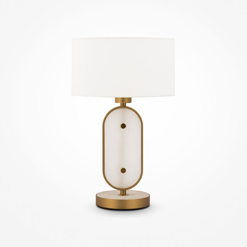 Marmo Nachttischlampe goldfarben