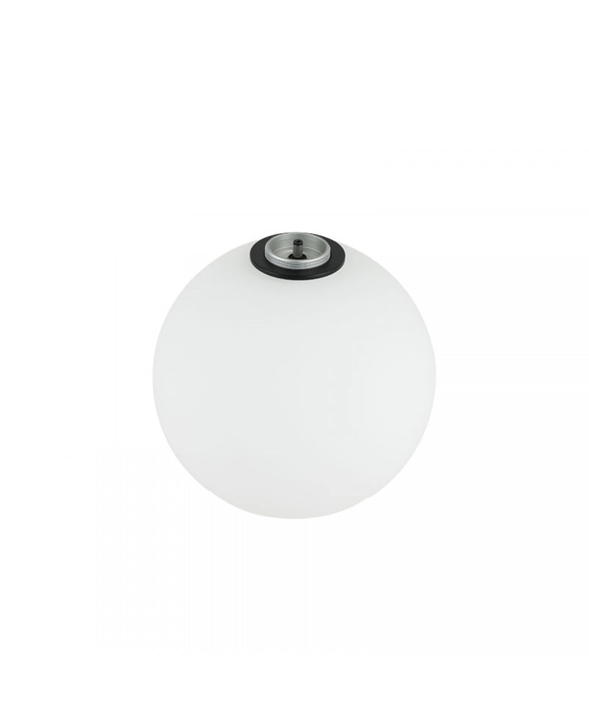 Spot Terminal ZAMBELIS D160mm 5W LED DESIGN Verre Opalin Noir 22231-B1