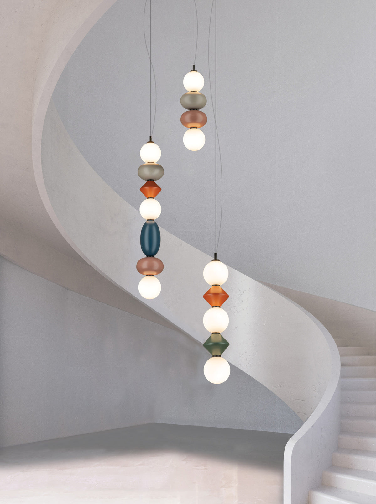 Partie Intermediaire pour Suspension Plug&Play ZAMBELIS D200 15W Dimmable DESIGN 25108