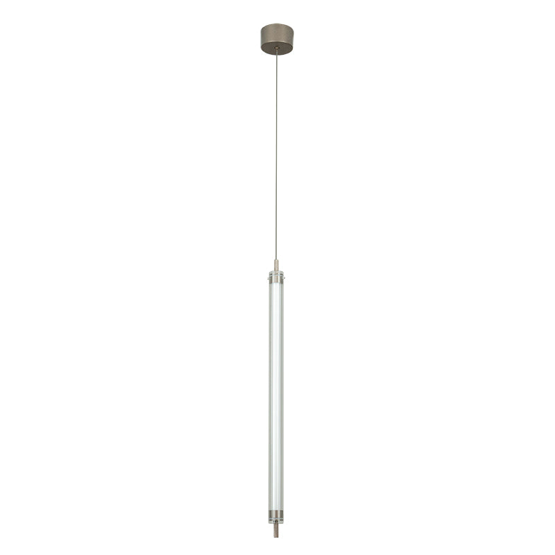 Suspension ZAMBELIS D40 20W Dimmable DESIGN Marron Brosse 25169