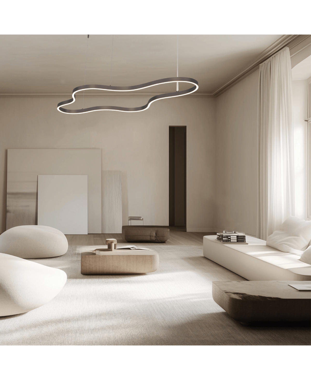 Suspension ZAMBELIS 95W Dimmable DESIGN Cafe Brosse 25416