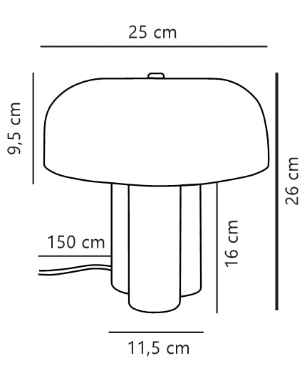 Lampe à poser Sandro