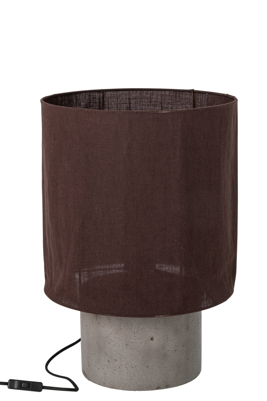 Lampe à poser en ciment, grand modèle