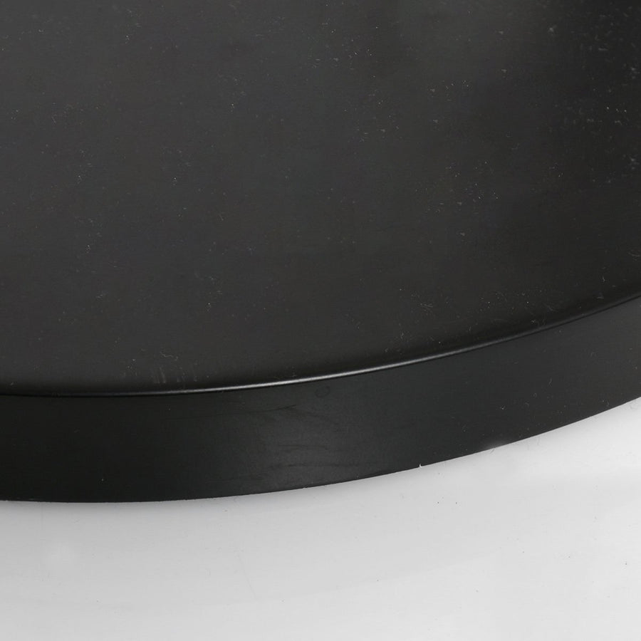 Lampadaire Sparkled Light noir, arc, abat-jour en bambou Ø60 cm
