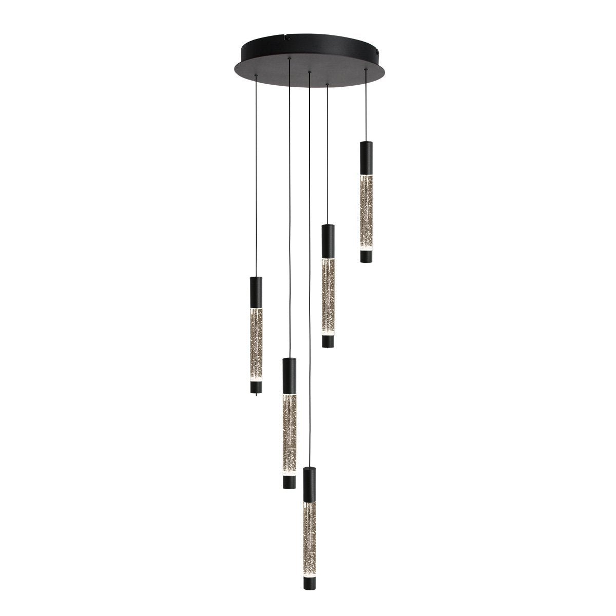 Suspension luminaire Alisio noir