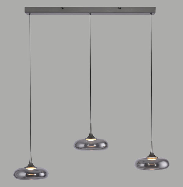 Suspension Posh grise (15693-15)