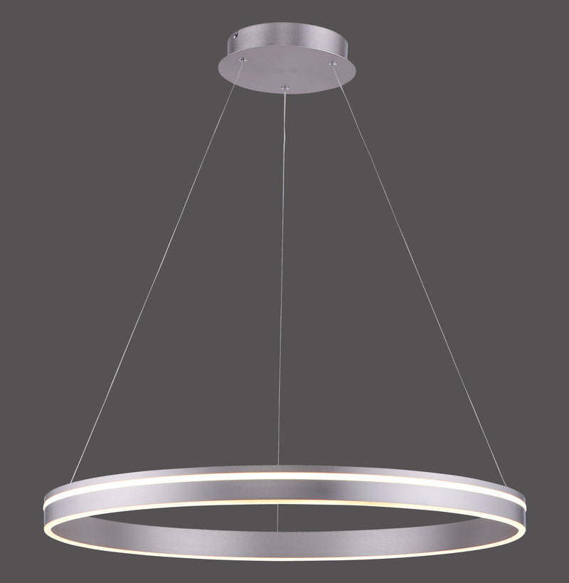 Suspension luminaire | Q-Vito Argentée