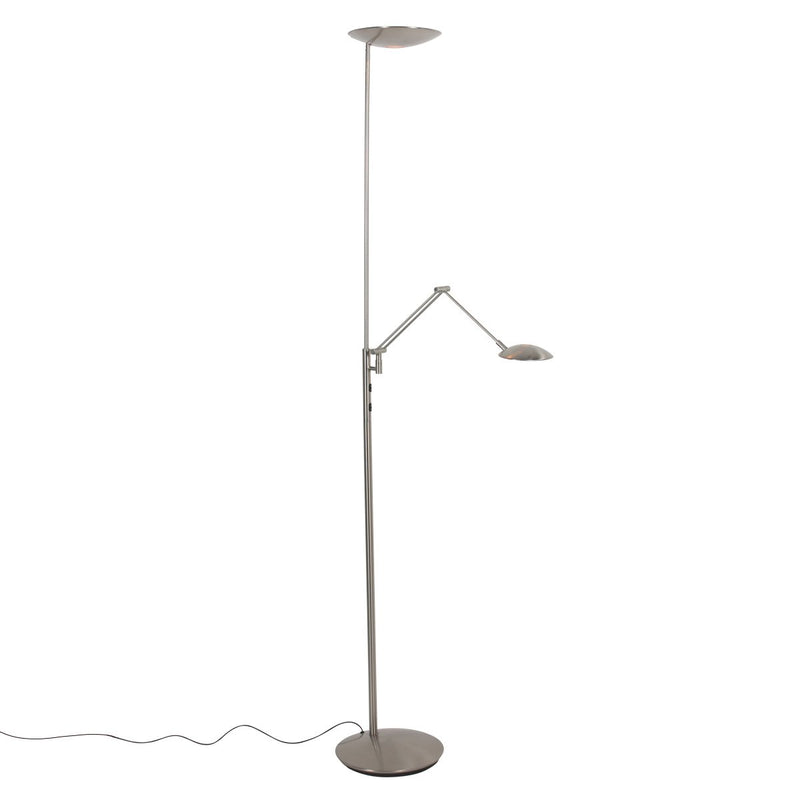 Stehlampe Daphne2 silberfarben