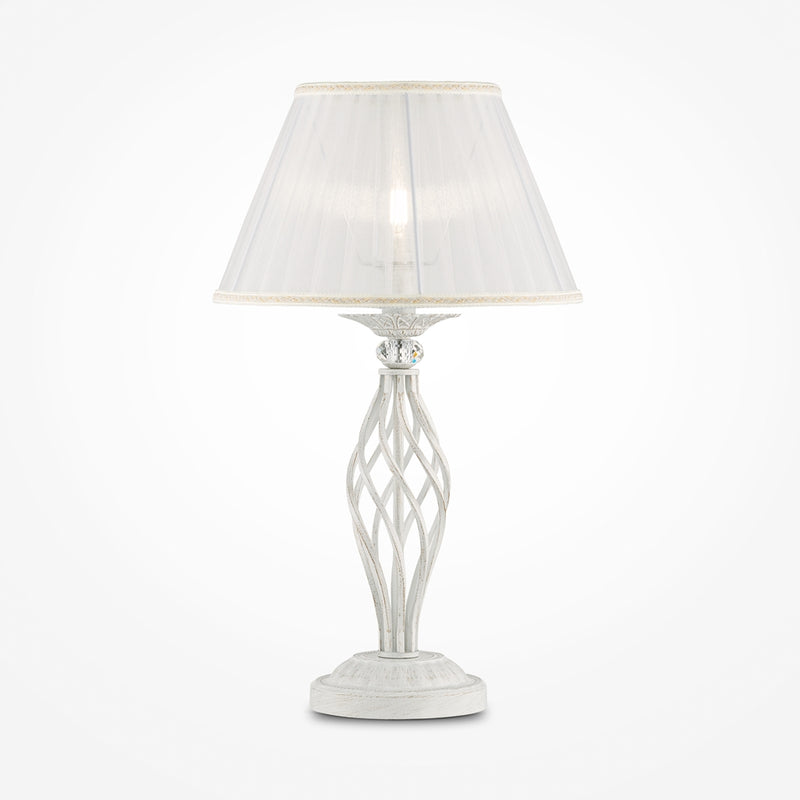 Grace Nachttischlampe weiß