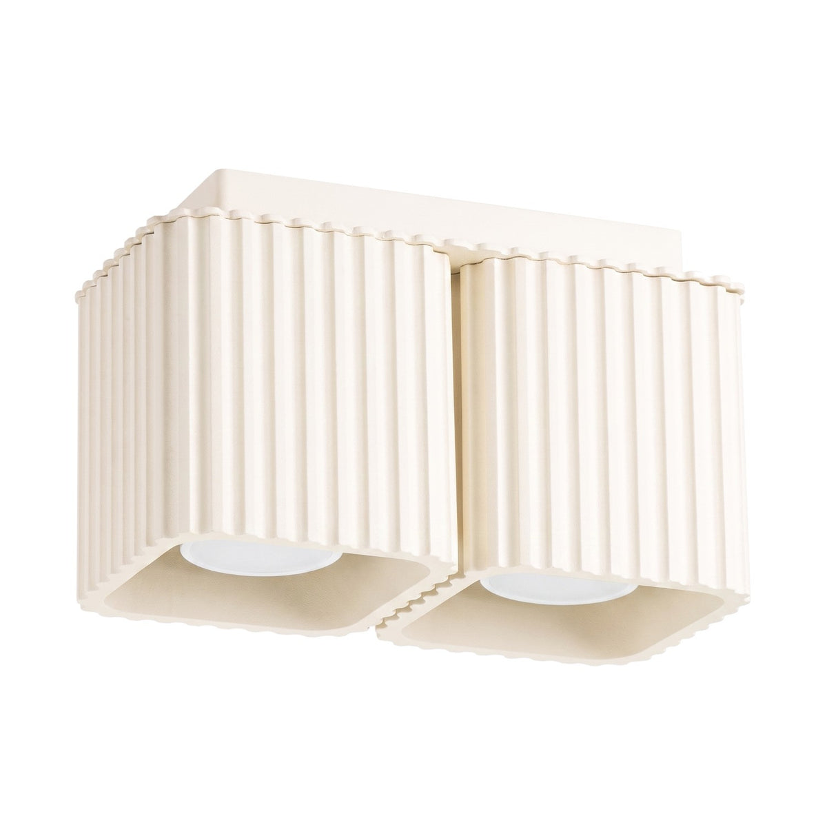 Plafonnier RIFF 2 GU10 Beige