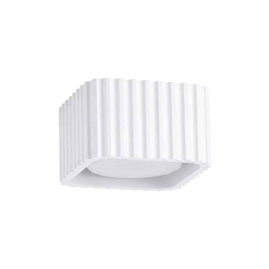 Plafonnier RIFF 1 GX53 Blanc