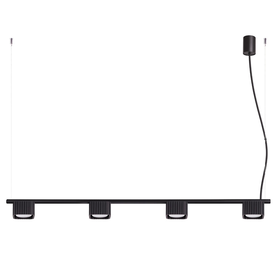 Lustre RIFF 4 GX53 Noir