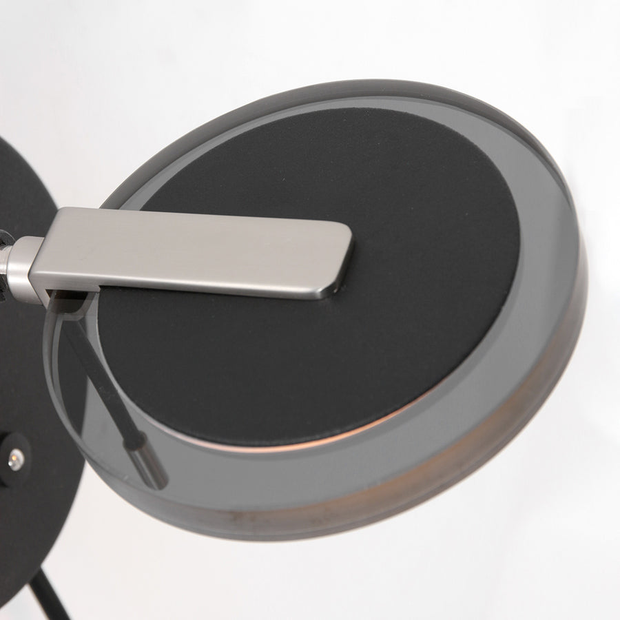 Wandleuchte Turound 3095ZW Schwarz