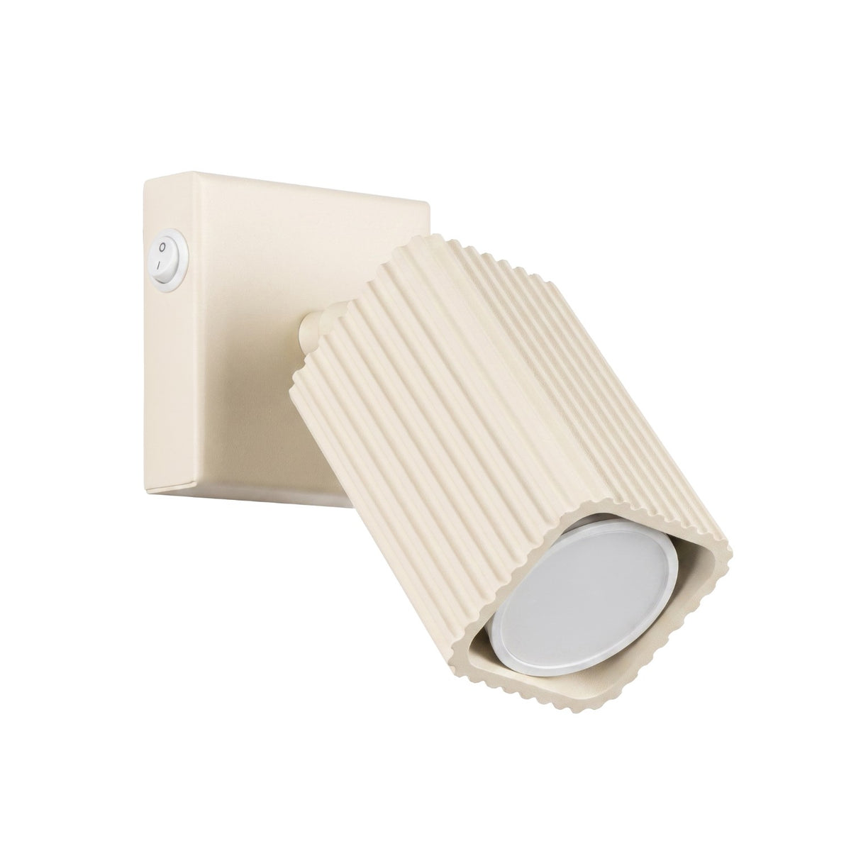 Applique RAYO avec interrupteur Beige