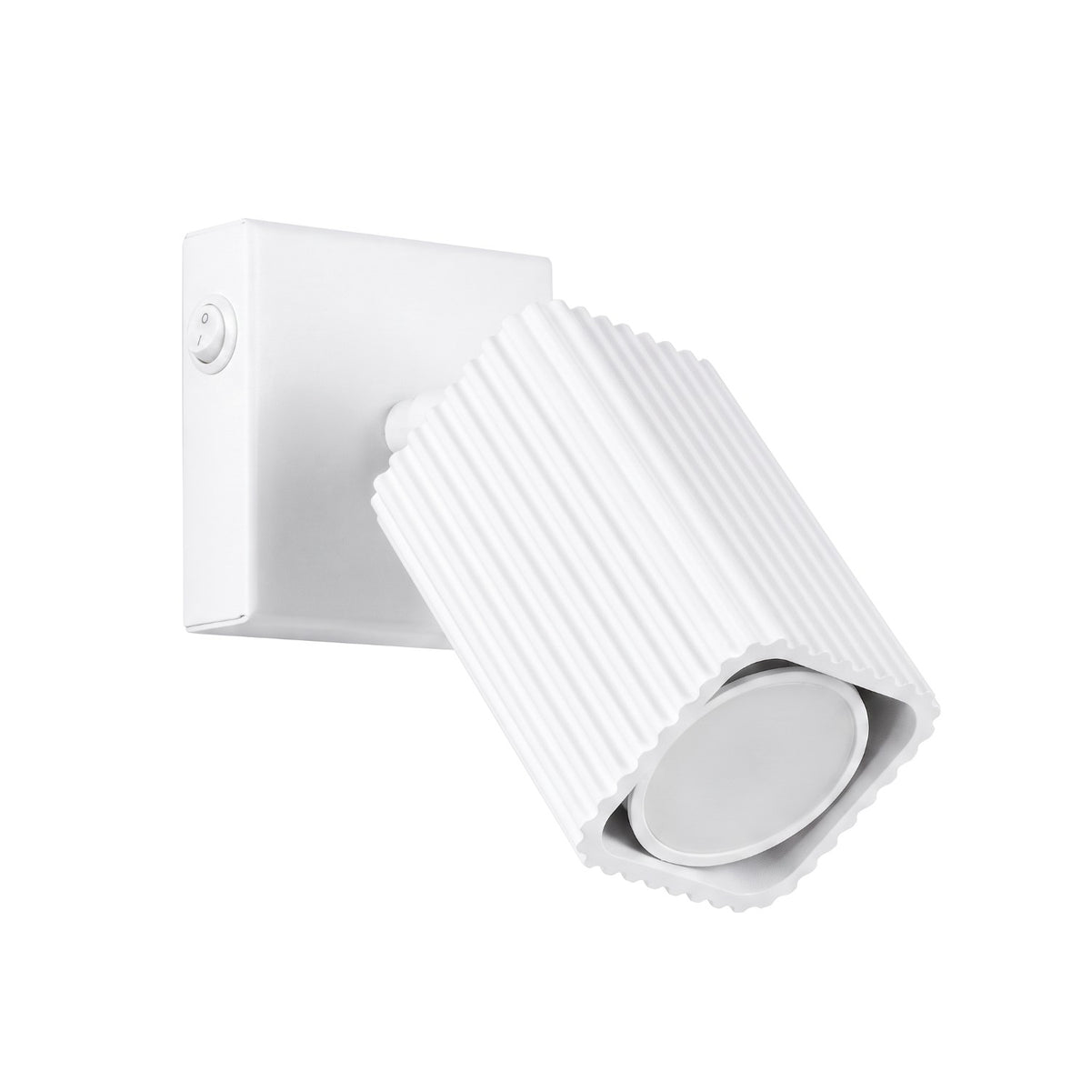Applique RAYO avec interrupteur Blanc