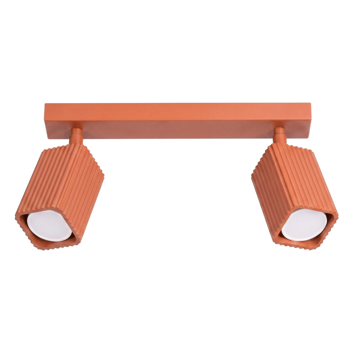 Plafonnier RAYO 2 Ocre rouge