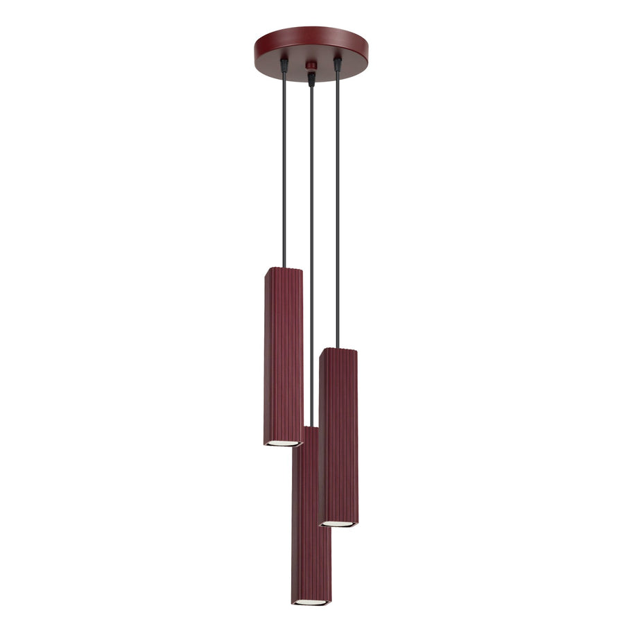 Suspension RAYO 3P Bordeaux