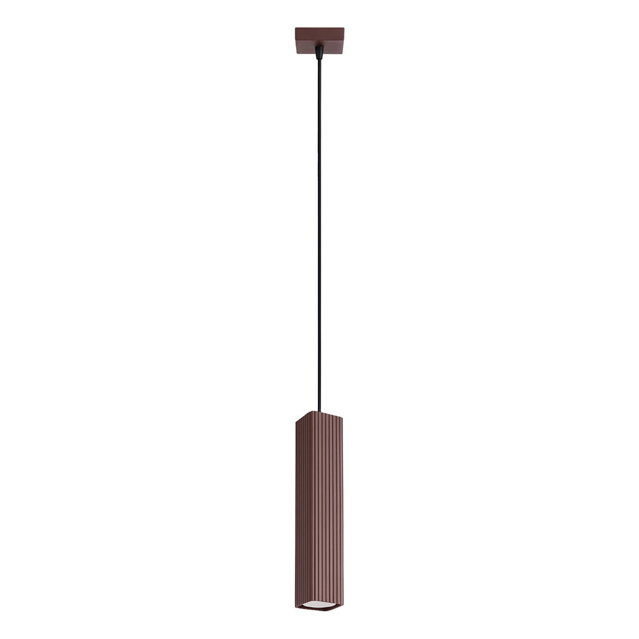 Suspension RAYO 1 Marron