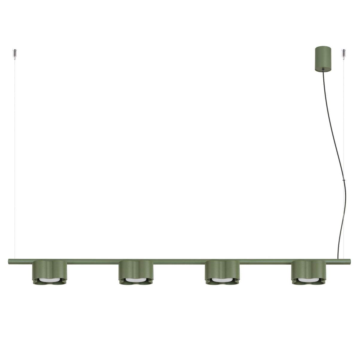 Lustre OVIO 4 GX53 Vert olive