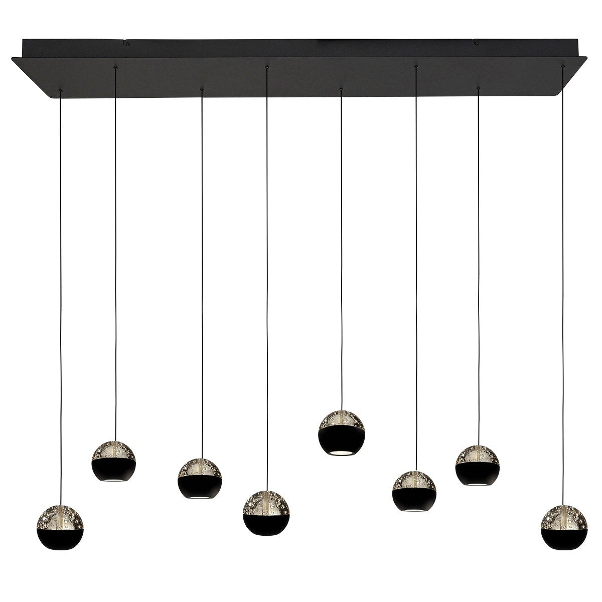Suspension luminaire Belluno noir