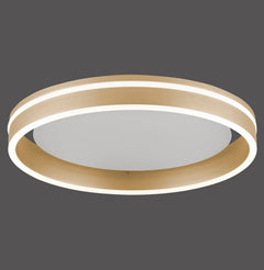 Plafonnier LED | Q-Vito Laiton mat L 40 cm