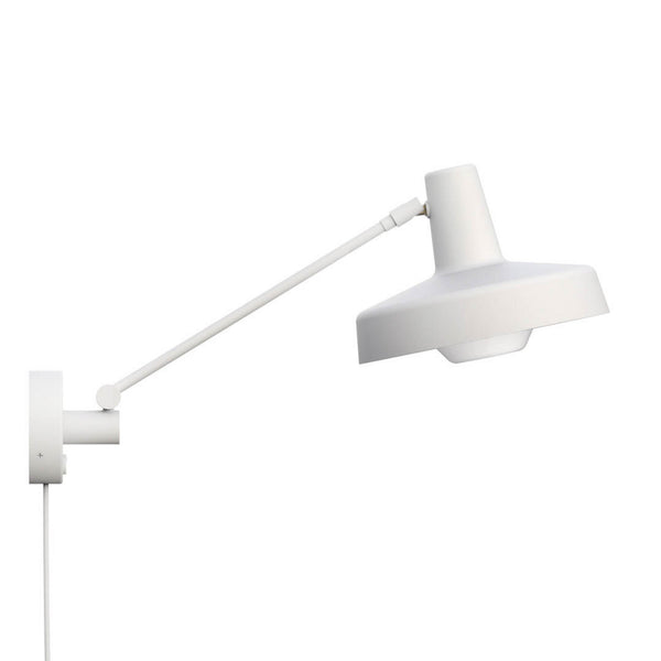 Applique murale Arigato en aluminium, blanc, Ø 23 cm, 70 W, modèle 3