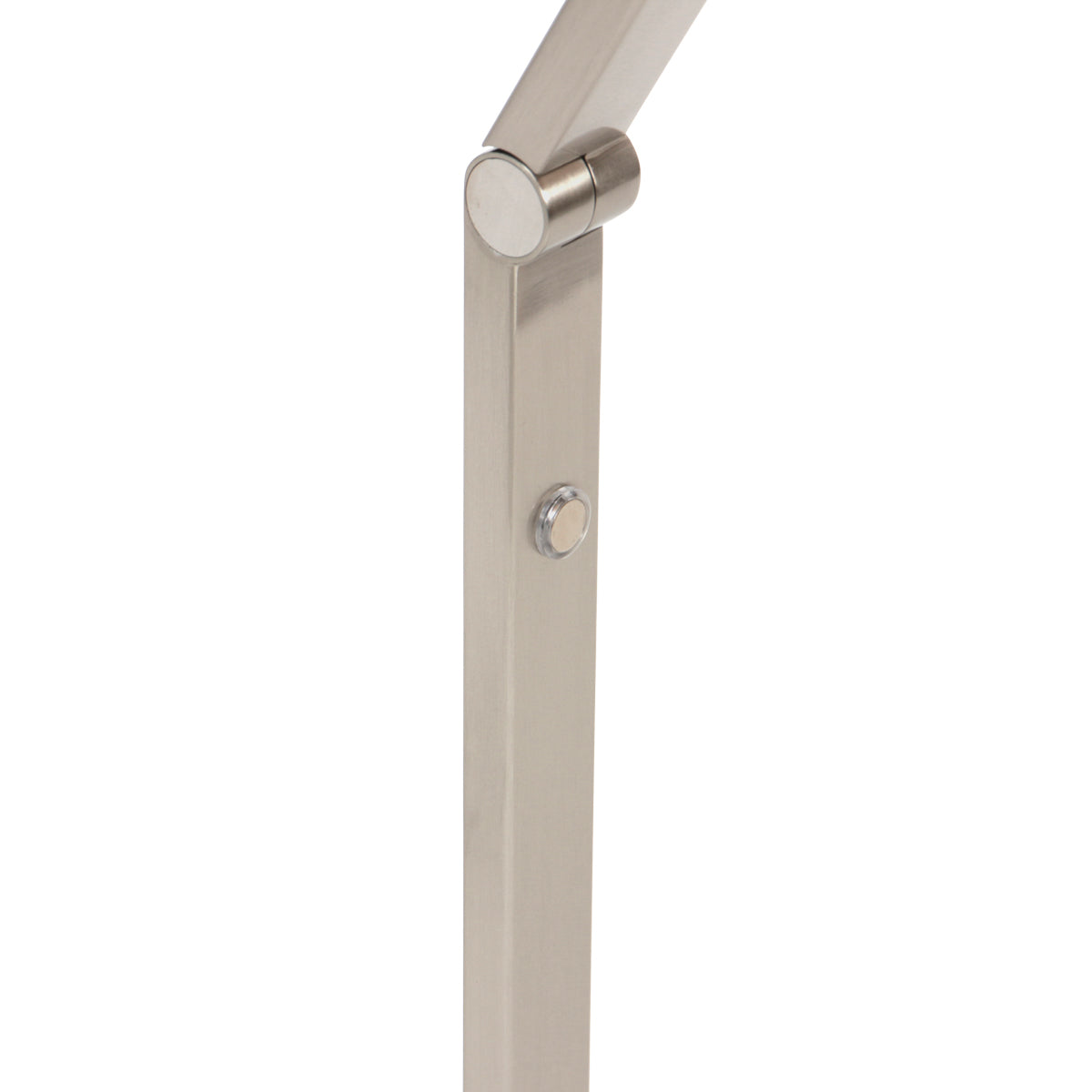 Détail de l'articulation du bras et du bouton variateur circulaire