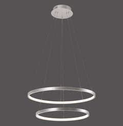 Suspension Circle argentée
