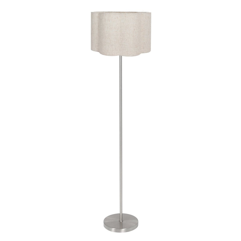 Lampadaire salon | FloraWave Argenté Ø30 cm