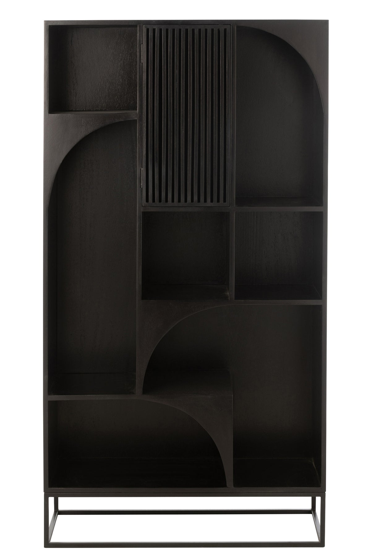 Regal Schwarz Mangoholz
