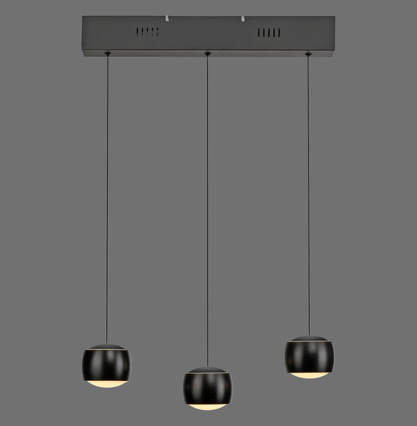 Suspension Ballini noire (15261-18)