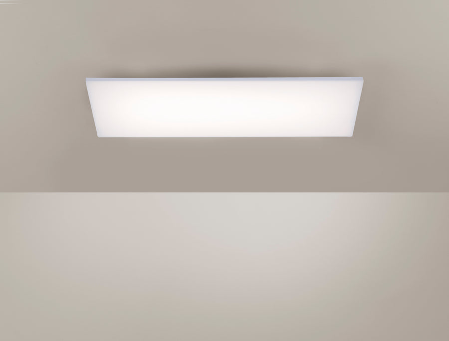 Plafonnier Frameless blanc, P 60 cm