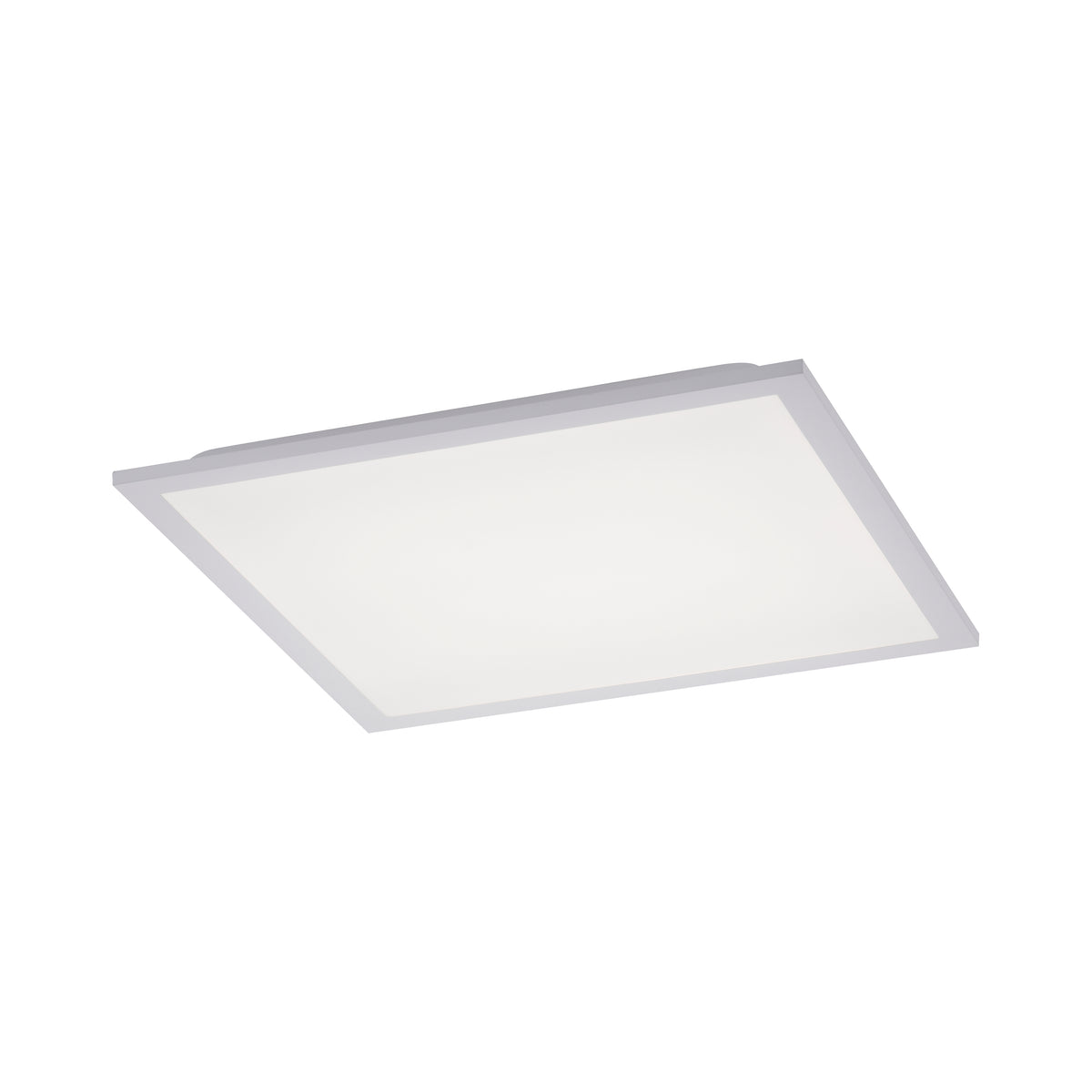 Plafonnier Flat blanc, H 45 cm